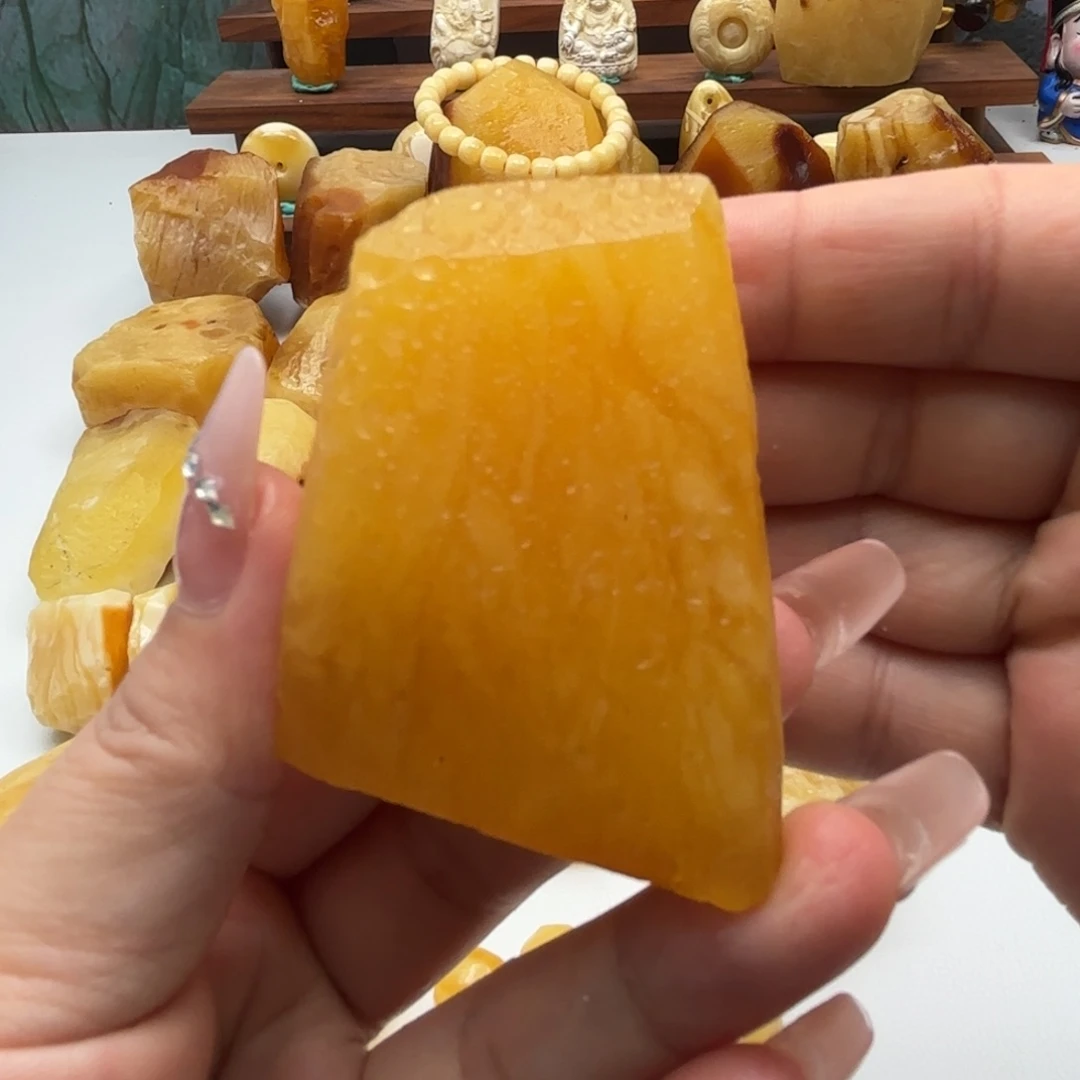 未镶嵌定制琥珀琥珀