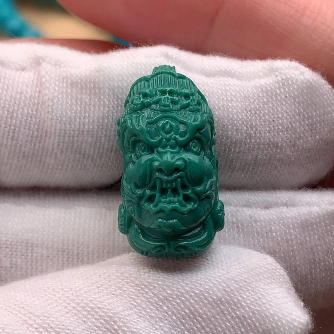未镶嵌绿松石珠宝半成品