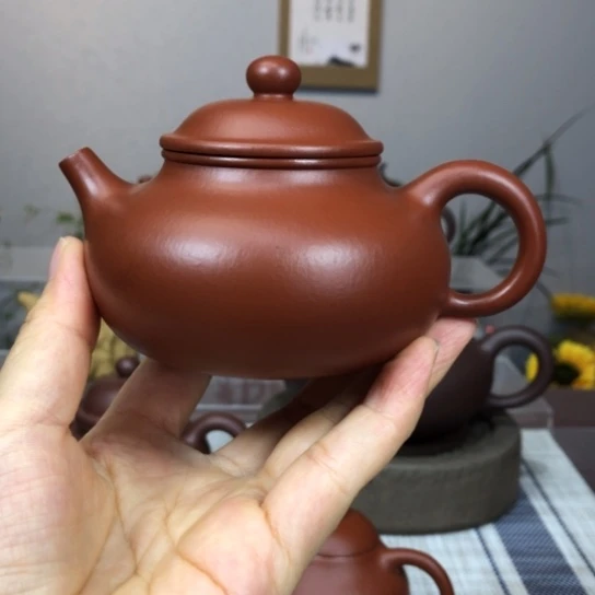 星***人茶壶紫砂微瑕容天不退换180cc，全手工精品