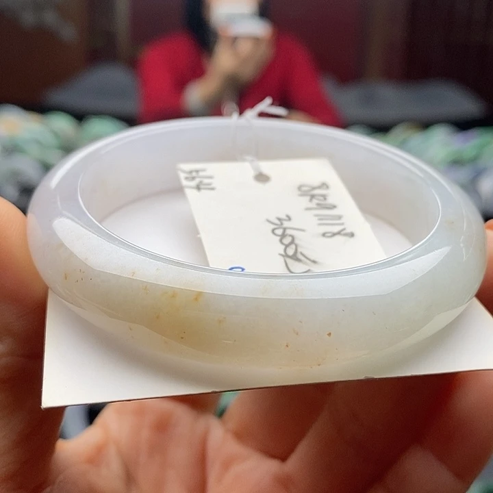 未镶嵌手镯翡翠56+正圈53