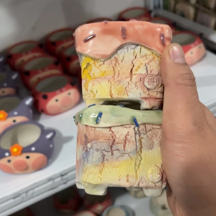 8327内口5景德镇手工制作花*