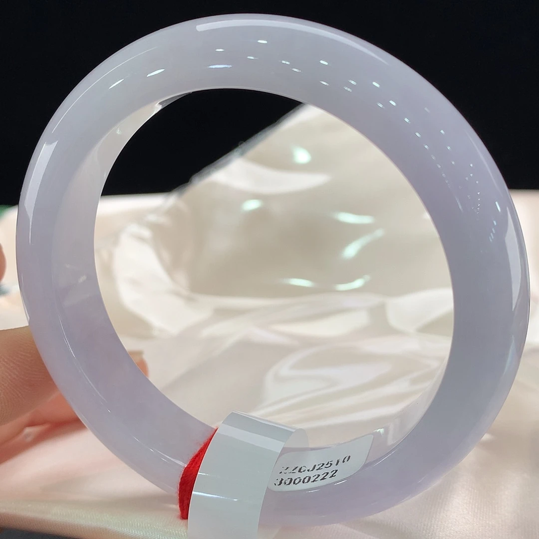 翡翠未镶嵌手镯0222