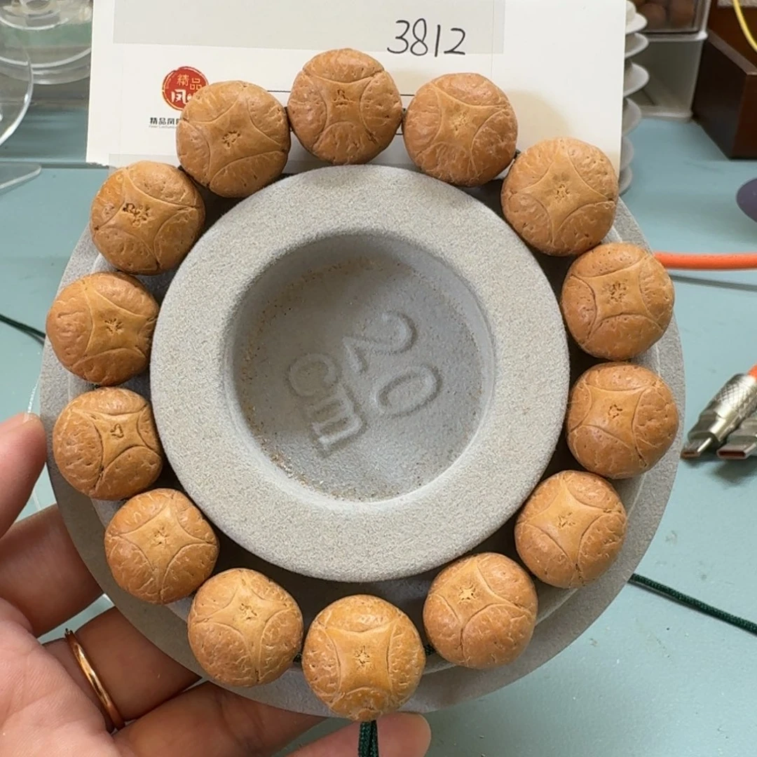 凤眼菩提手串18mm麒麟85@3812