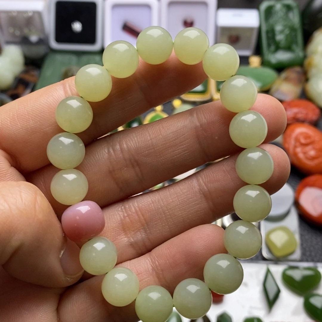 和田玉未镶嵌珠宝半成品卡10