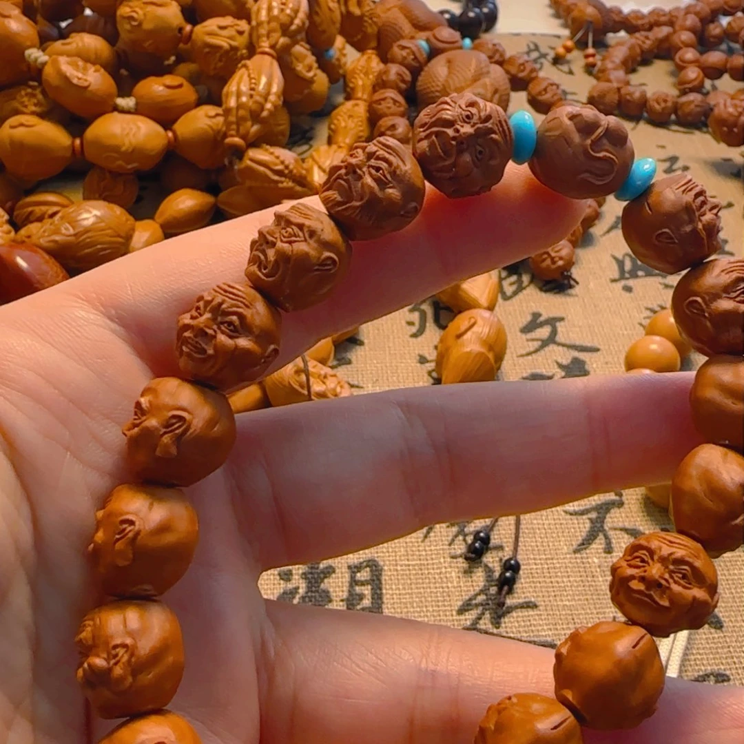 橄榄核手串/手链龙纹