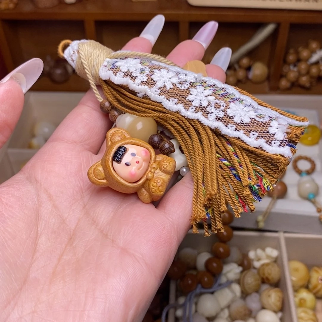 吊坠猴头核桃多妹焦糖玛奇朵