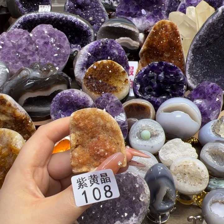 未镶嵌大型摆件（非配饰）紫晶108