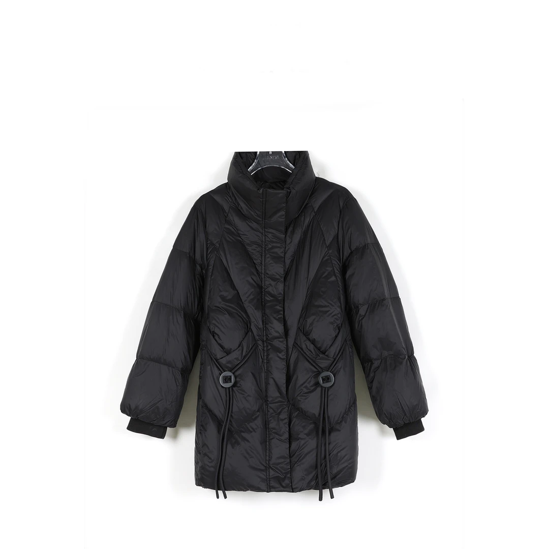 【千屿Sheila】巧克力款 立领保暖羽绒服244-YRF/1212-047