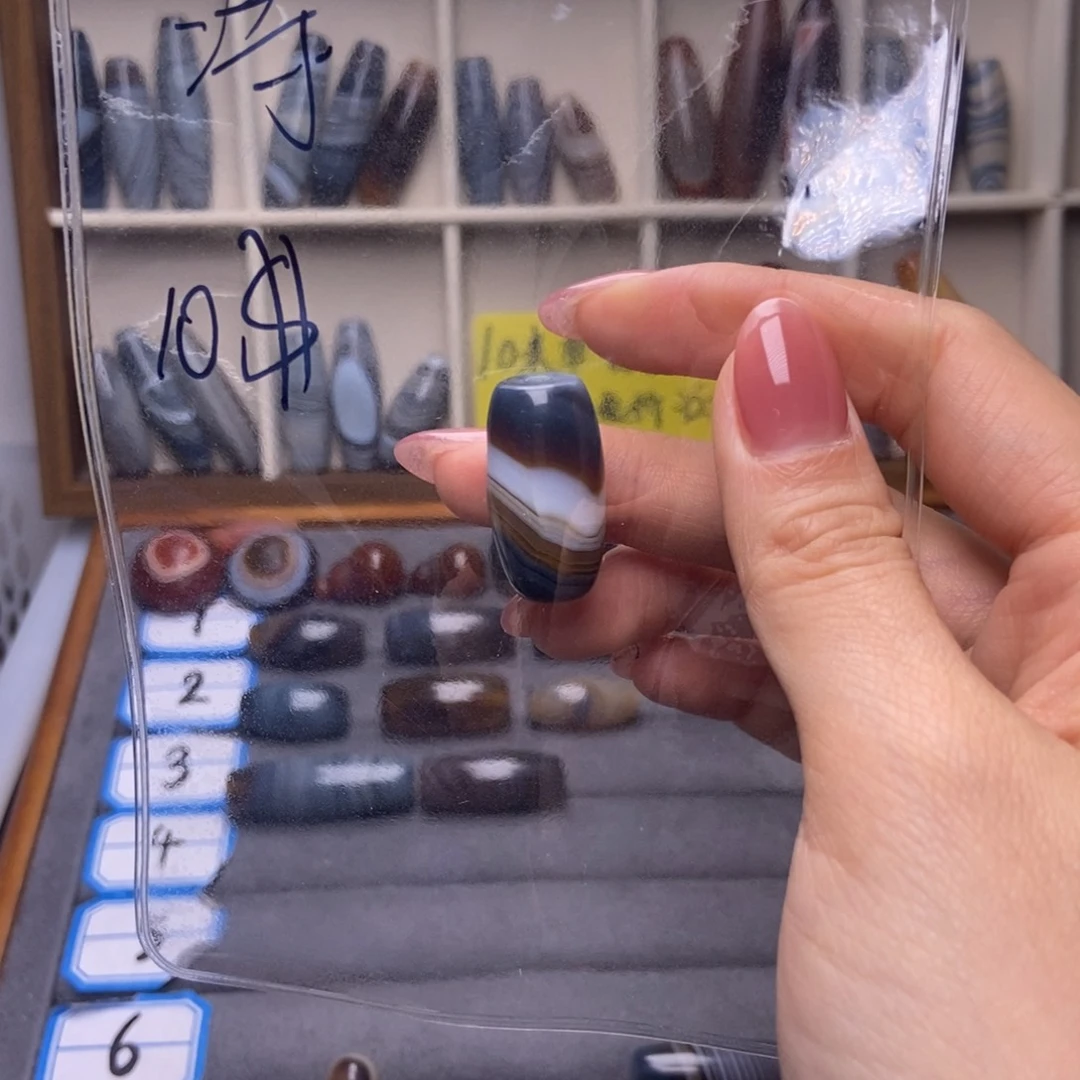 涛***玛瑙/玉髓合金颈饰