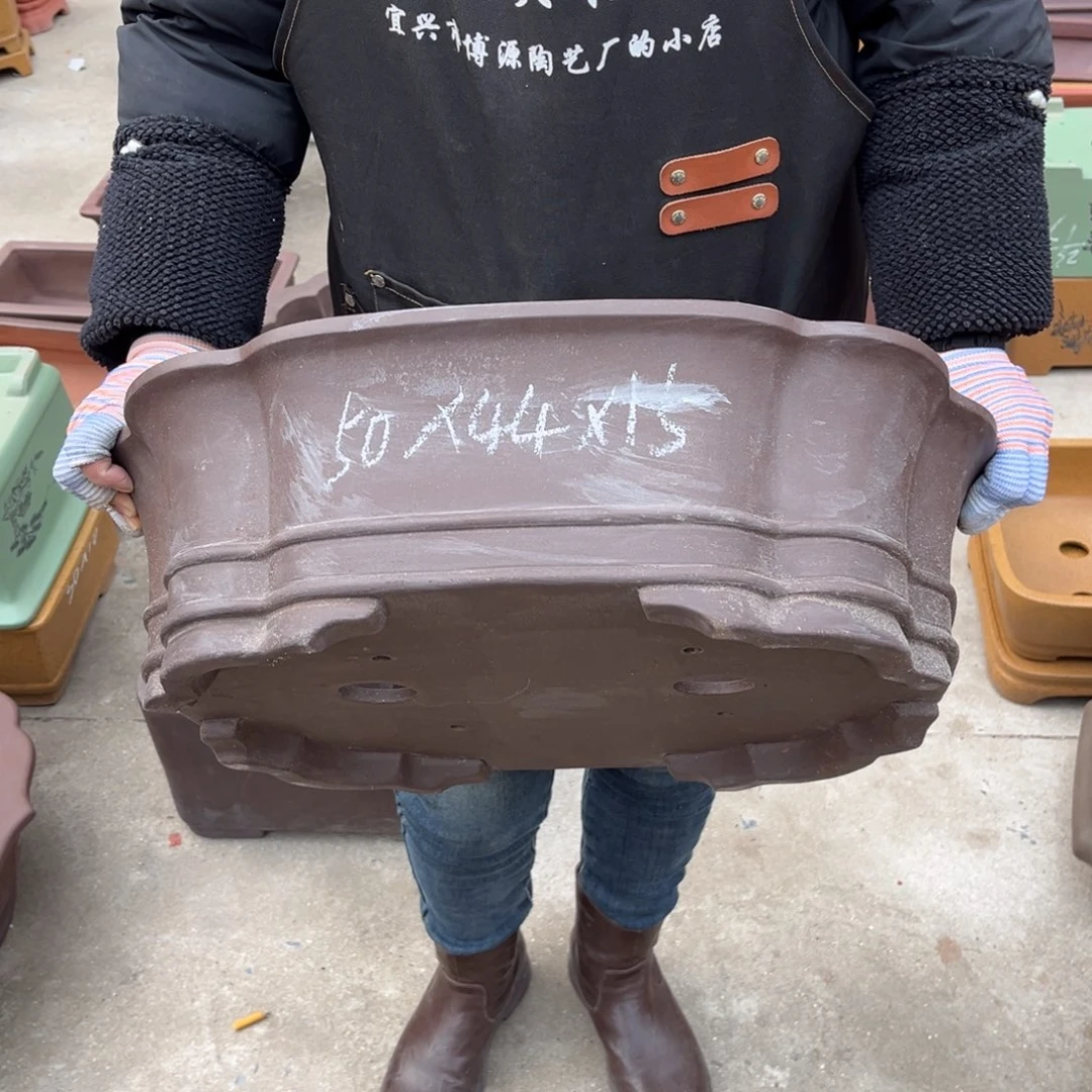 紫砂花盆盆景艺术