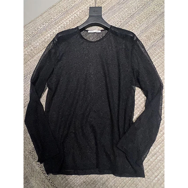 《不接受退换》2380长袖圆领宽松T恤上衣女装打底衫简约百搭