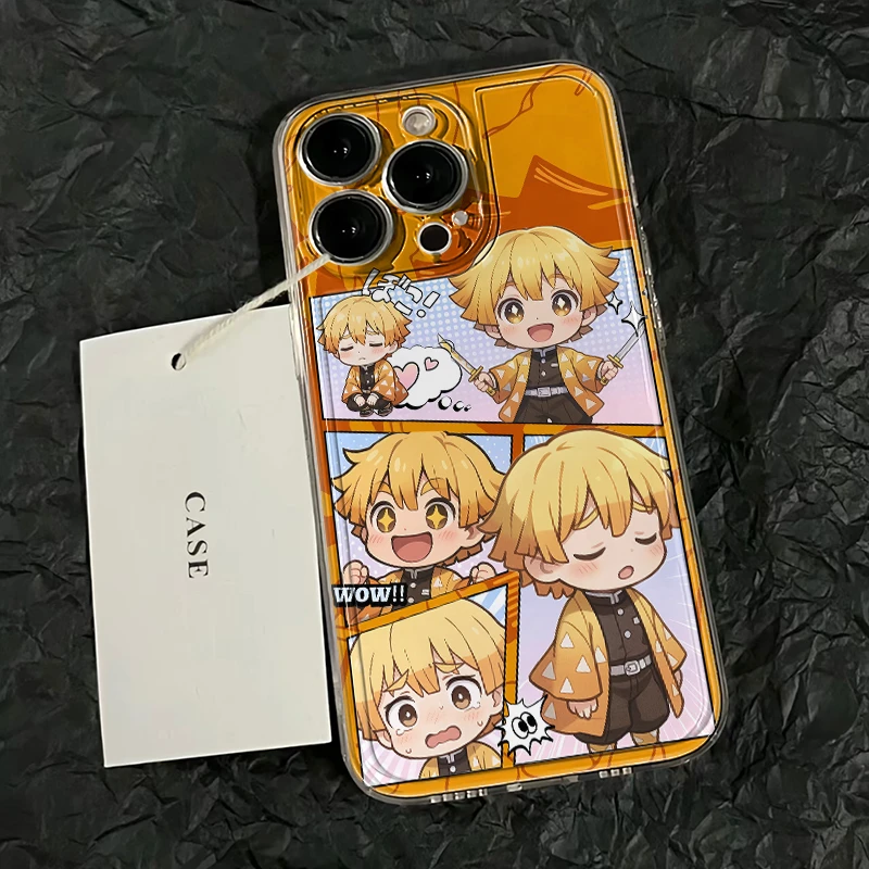 Q版善逸拼图适用荣耀400手机壳鬼灭之刃防摔卡通动漫女三星畅玩