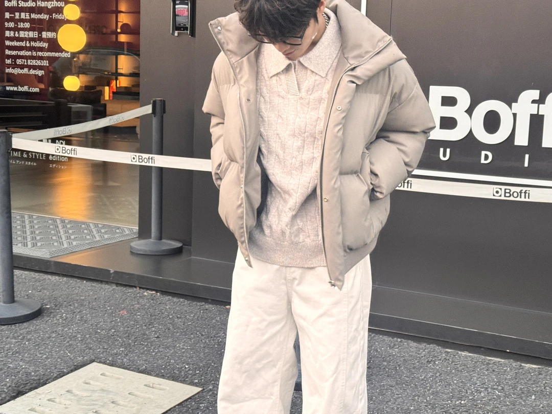 PU皮棉衣短款夹克加厚宽松百搭男棉袄情侣纯色ins面包服潮牌