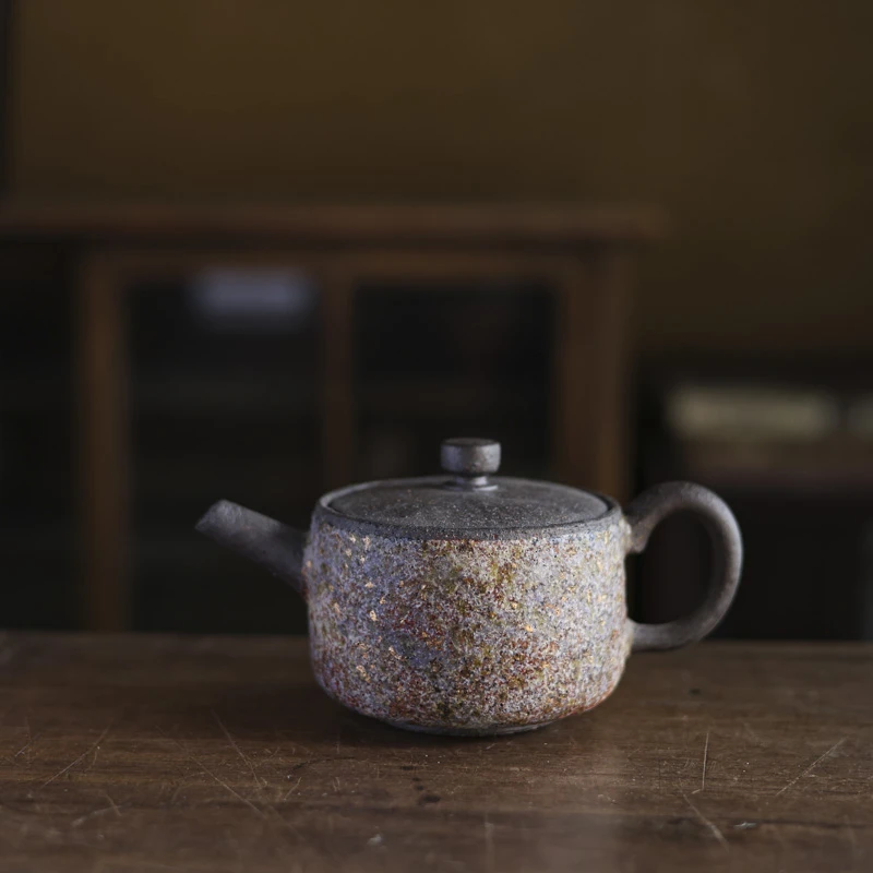 七彩-高越-七彩汉瓦壶-200CC（高越壶S0001）