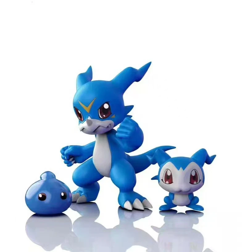 【全款现货 48 小时发】V仔兽进化组 手办摆件