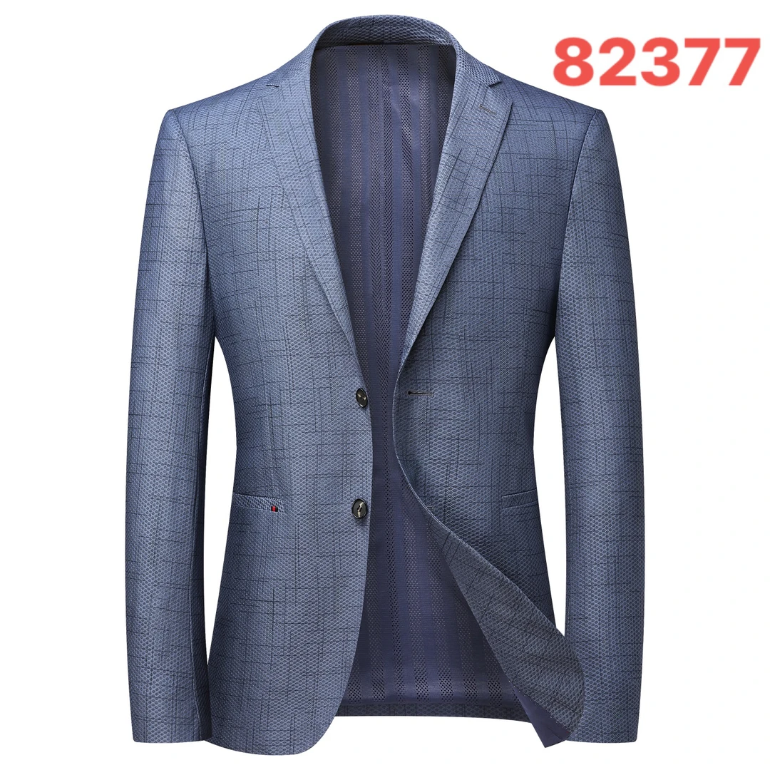 82377-夏季超薄男士防晒西装免熨烫抗皱时尚百搭款