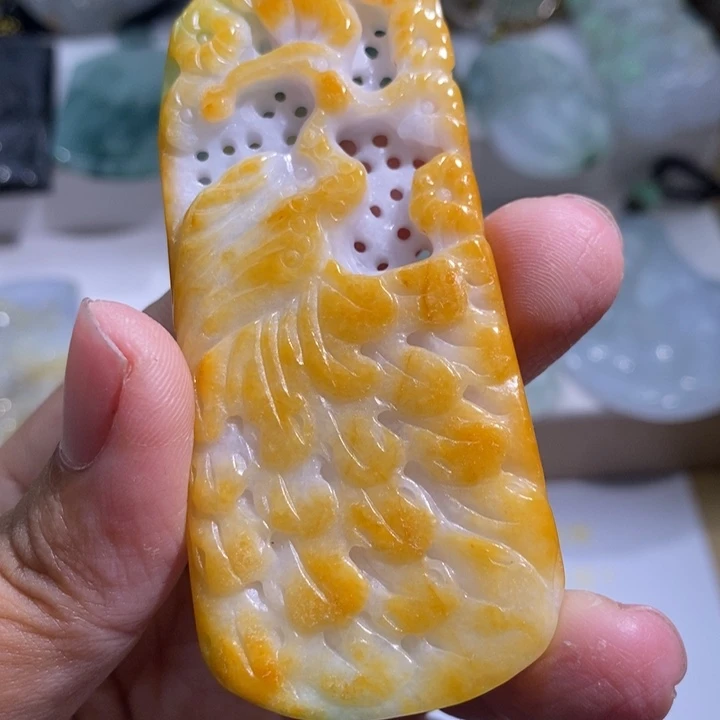 【闪购商品】颈饰未镶嵌翡翠凤凰