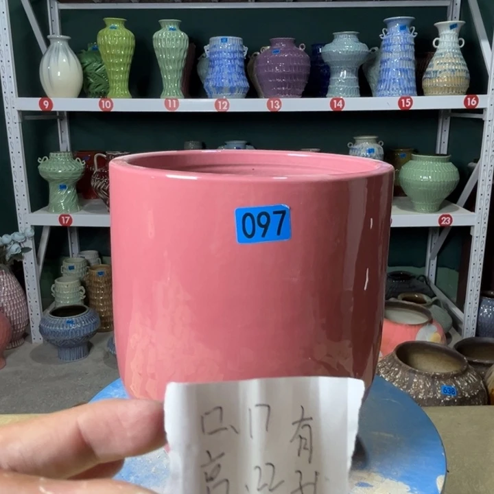 景德镇陶瓷花盆花器097