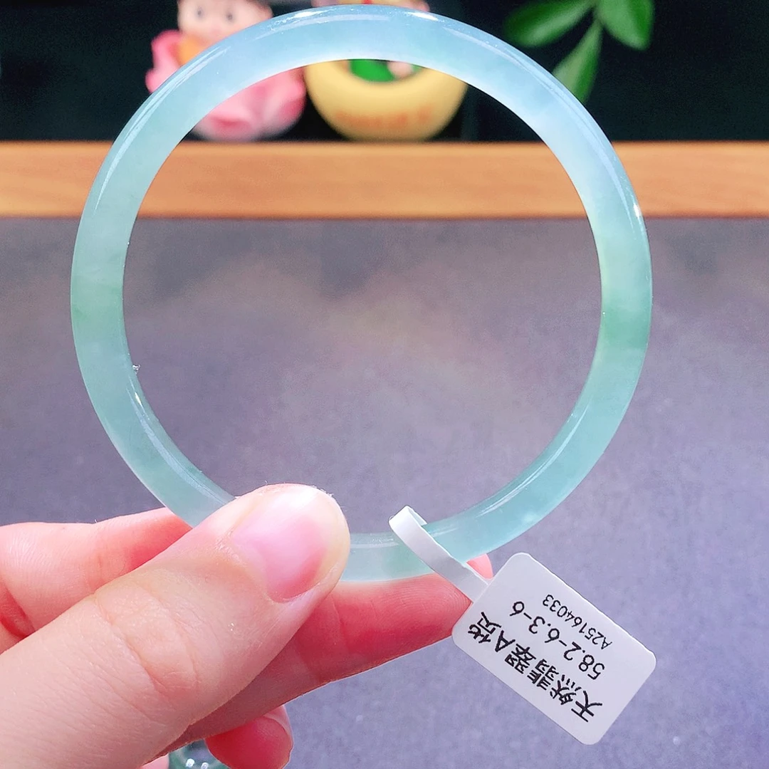 翡翠未镶嵌手镯天然翡翠