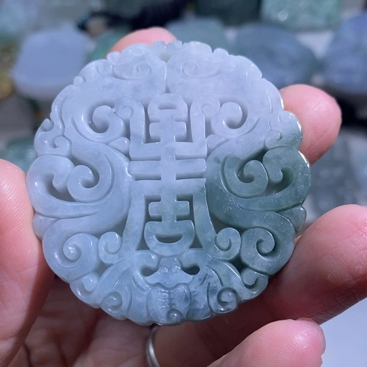 【闪购商品】颈饰未镶嵌翡翠仿古