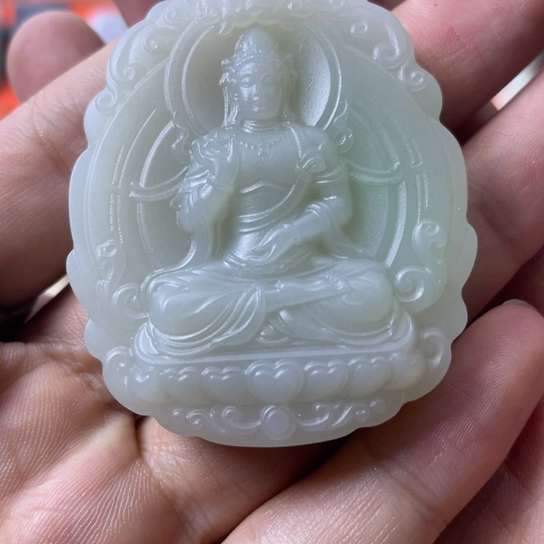 吊坠(不含链)未镶嵌和田玉
