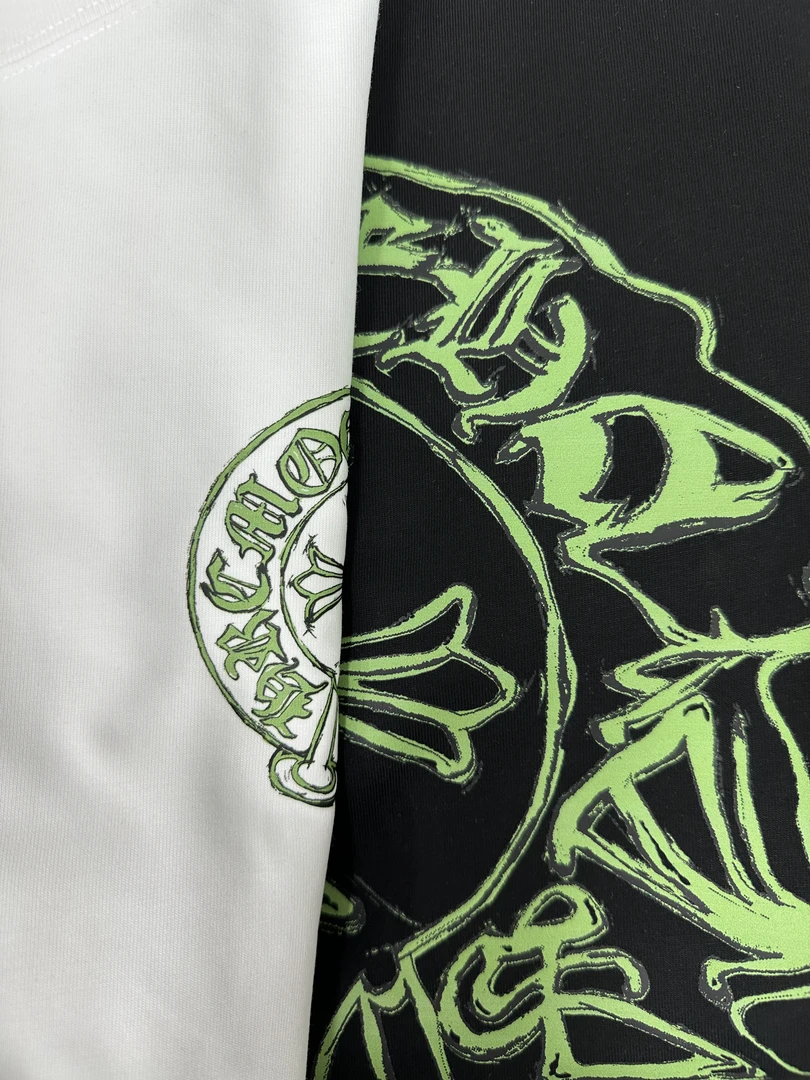 68号链接【果冻十】欧洲站圆领纯棉宽松潮牌情侣同款短袖T恤