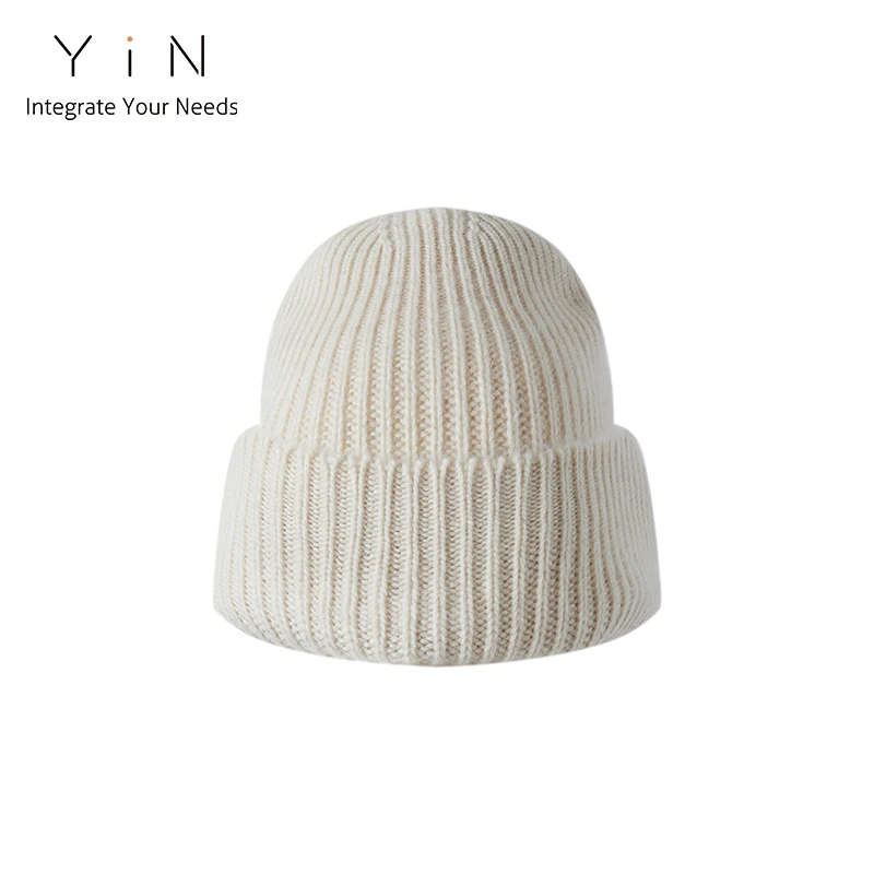 【星线好物】YiN针织帽休闲风秋季休闲田园风帽子百搭条纹保暖风777
