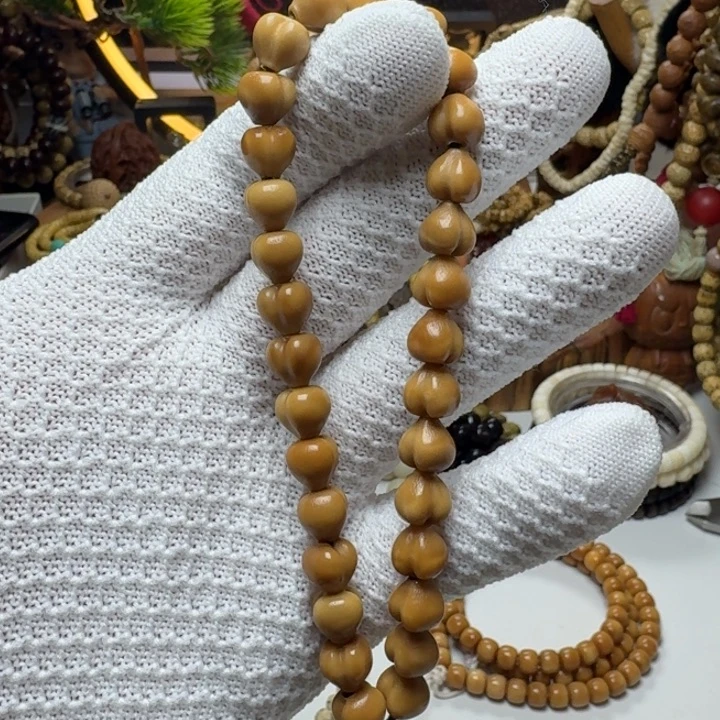 星月菩提手串3号车尺寸9龙脊屁桃手持