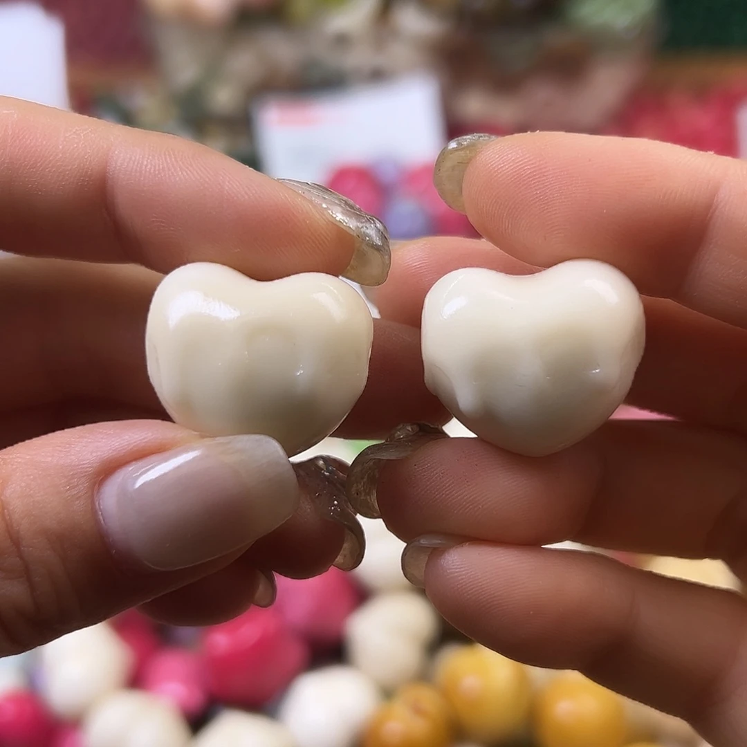 菩提根/象牙果手串全品m爱心2颗