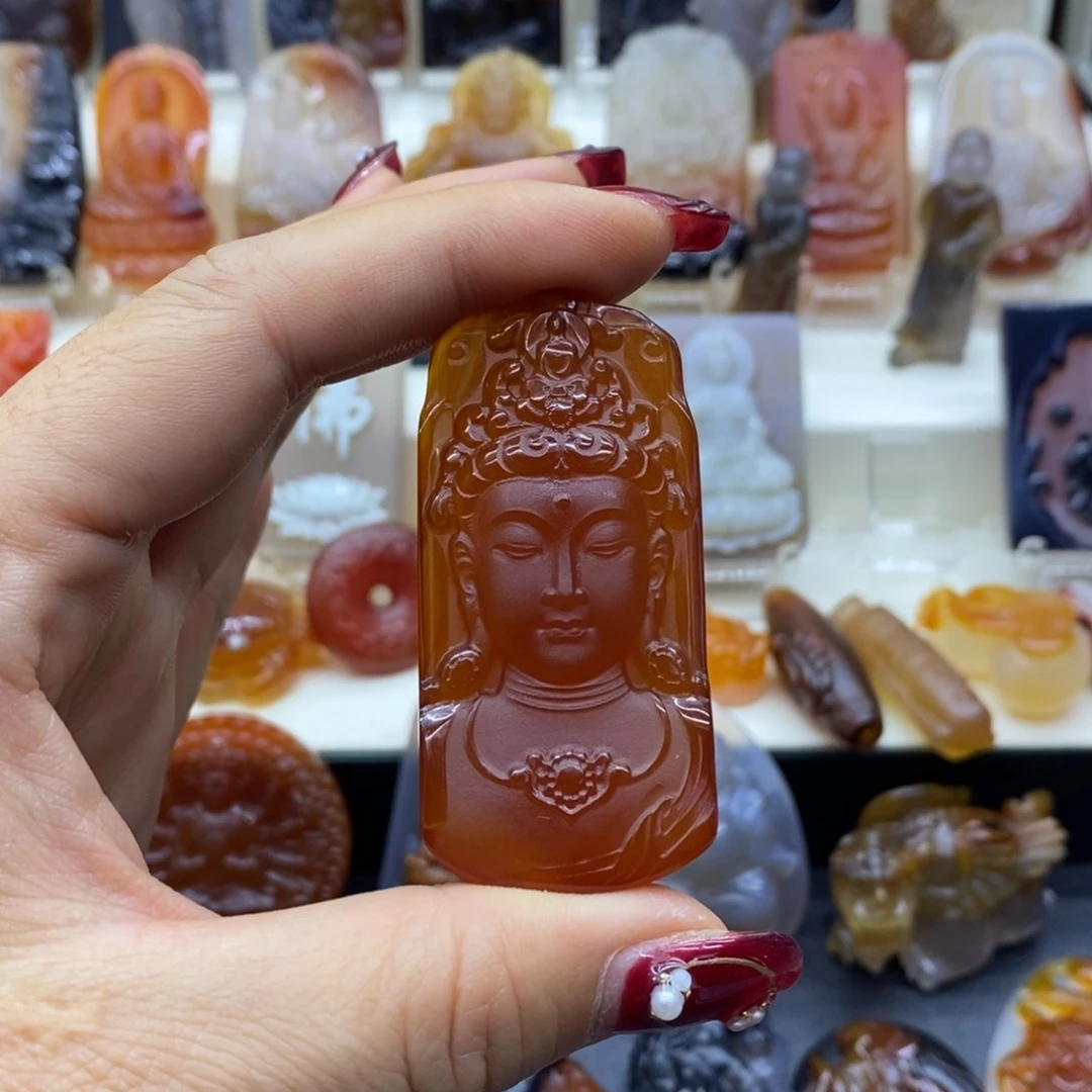 未镶嵌吊坠(赠链)玛瑙/玉髓征*吊坠