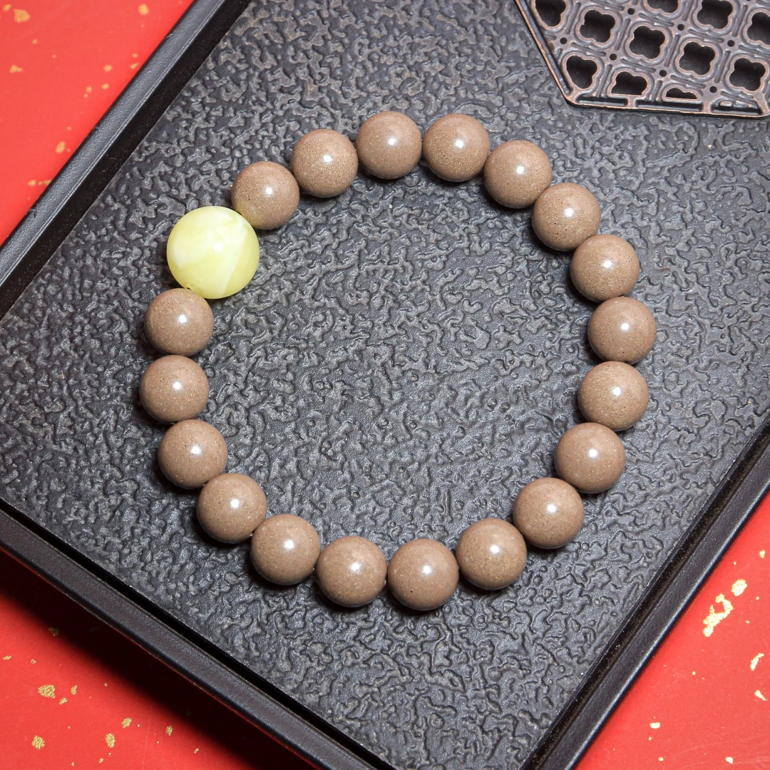 白龙涎合香珠10mm单圈手串 HX0147