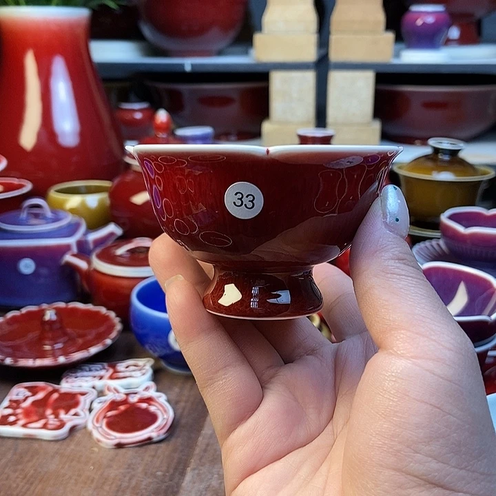 陶瓷景德镇名陶坊原矿郎红