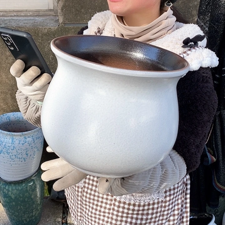 紫砂花盆正品 口25高22