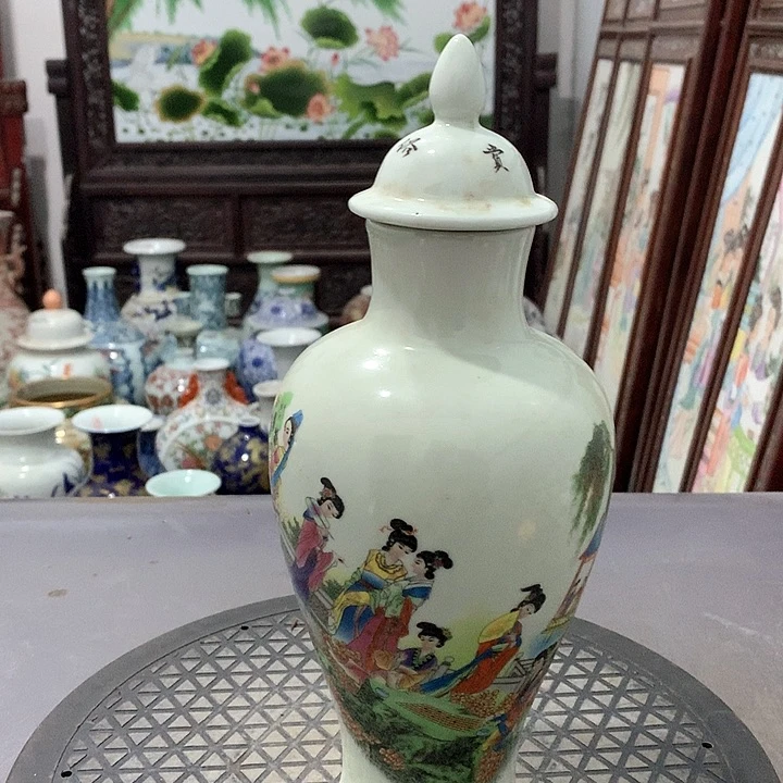 摆件陶博古架陶瓷摆件