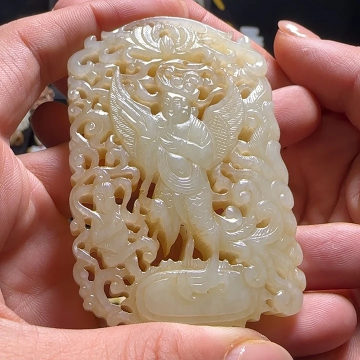 未镶嵌和田玉挂件