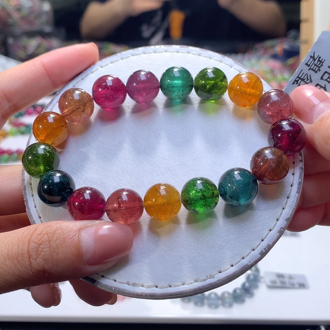 【闪购商品】未镶嵌手串碧玺12.7m