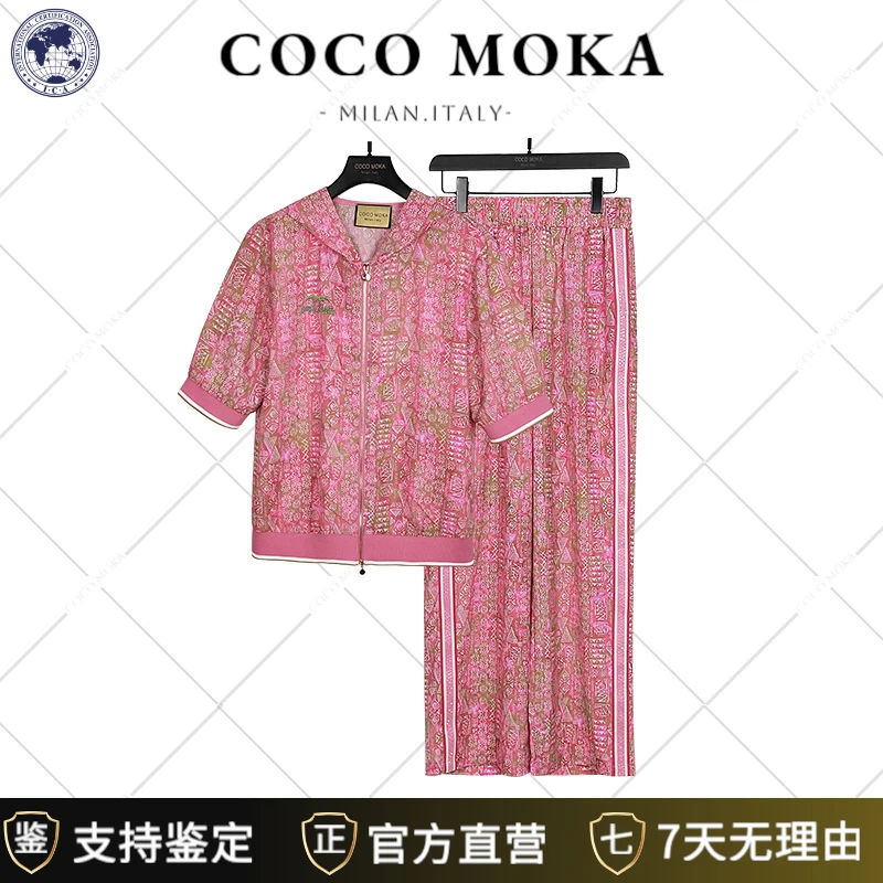 2025夏季新款短袖运动休闲套装女士时尚宽松烫钻潮流【TZ5359】1