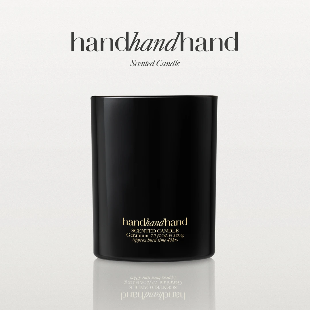 【店播】handhandhand官方香氛蜡烛220g 亮黑杯蜡烛