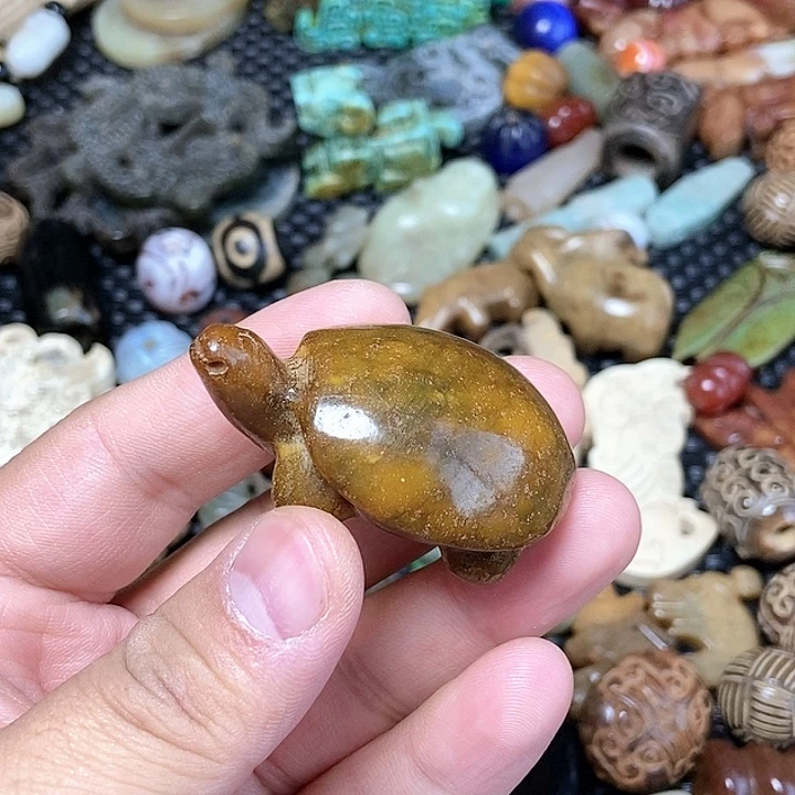 和田玉未镶嵌颈饰83