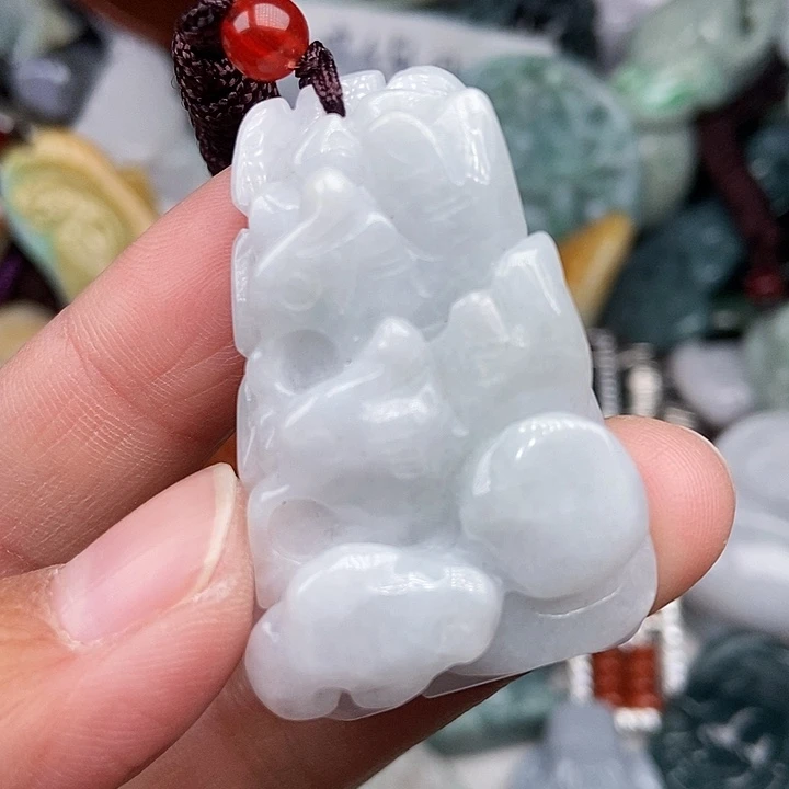 颈饰未镶嵌翡翠翡翠