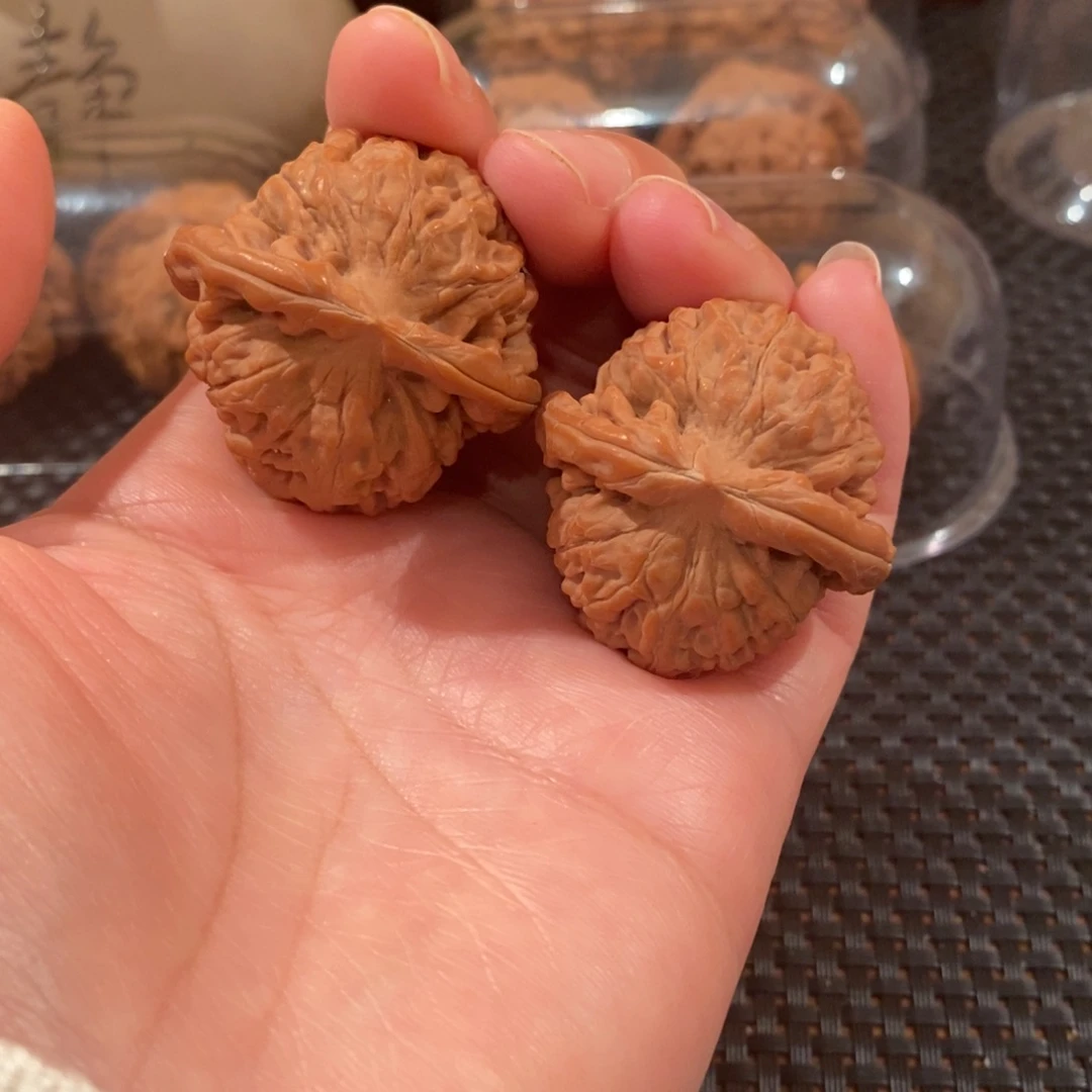文玩核桃吊坠38全品莲花
