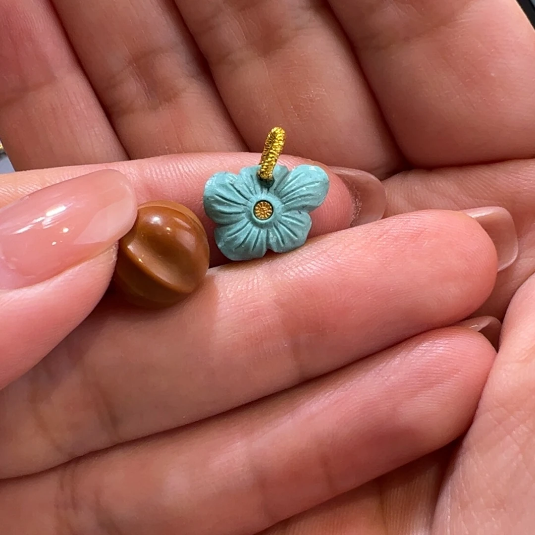 猴头核桃吊坠配件