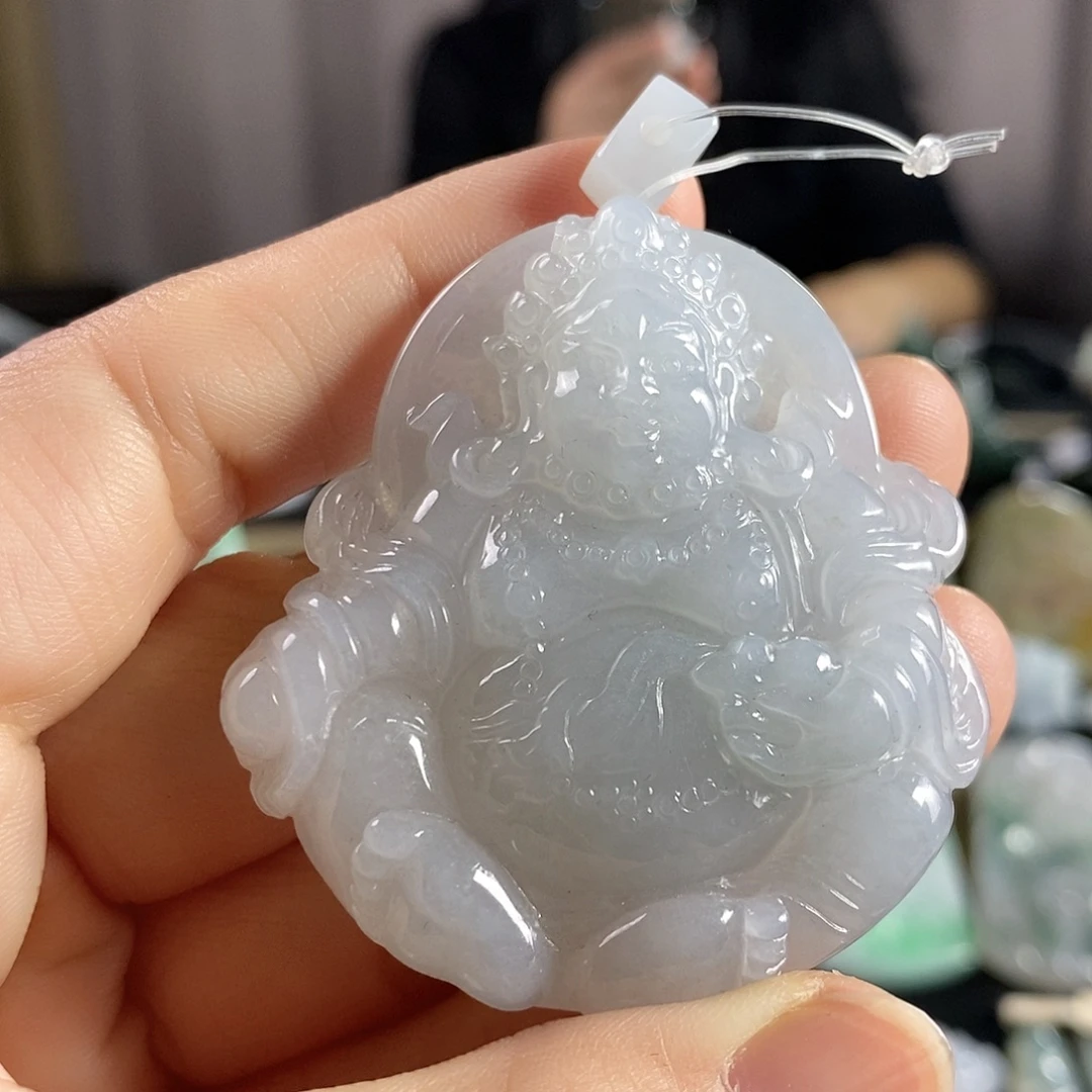 翡翠未镶嵌颈饰吊坠