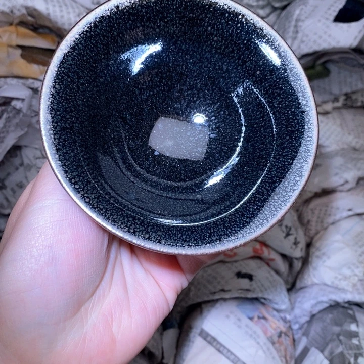 茶盏微瑕，建盏主人杯，介意勿拍