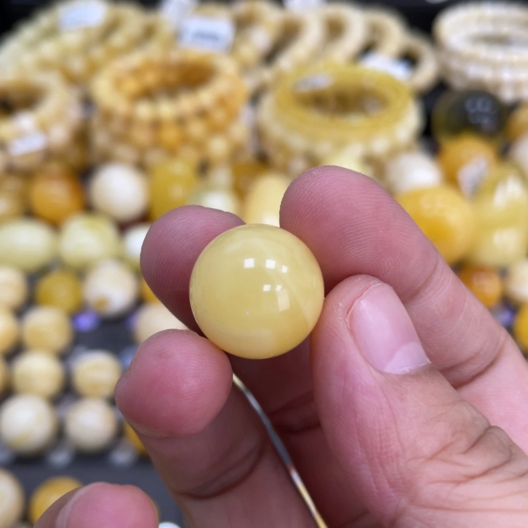 未镶嵌蜜蜡裸石16.5mm福利款