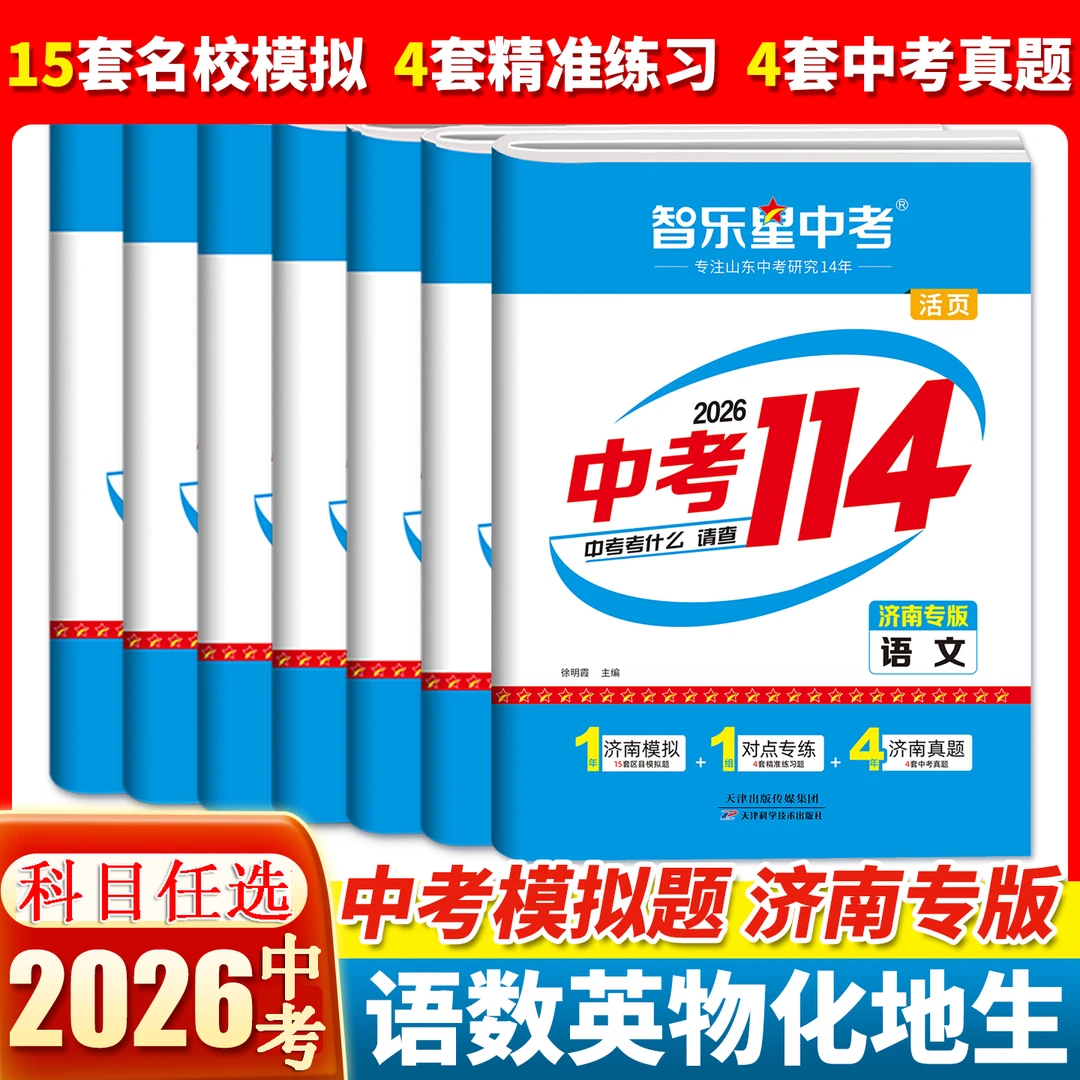 2026中考114济南专版】初三九年级2025年各县区名校模拟中考真题卷