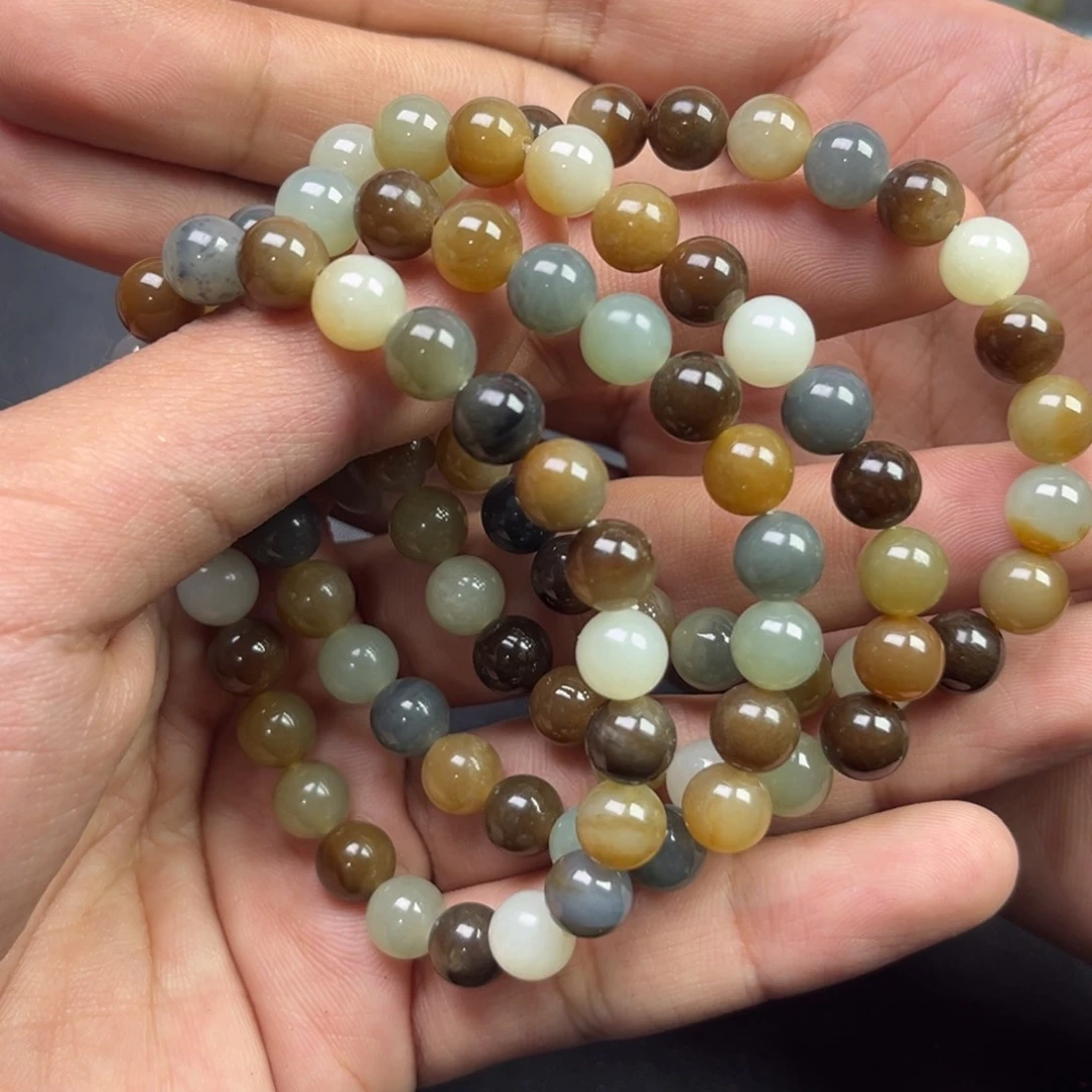 和田玉手链未镶嵌多样性拍一发一新疆楼兰手串卡8