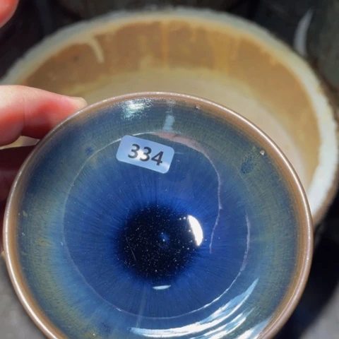 茶盏原矿原釉柴烧建盏