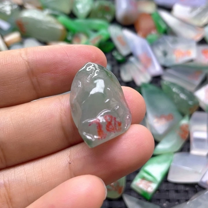 定制翡翠未镶嵌天然翡翠