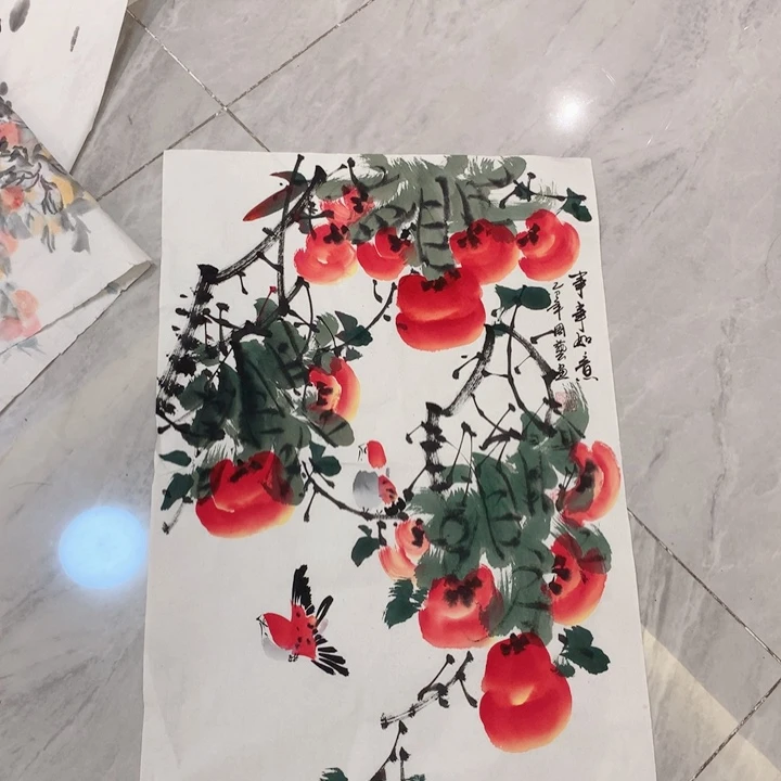 国画艺术作品欣赏纸本